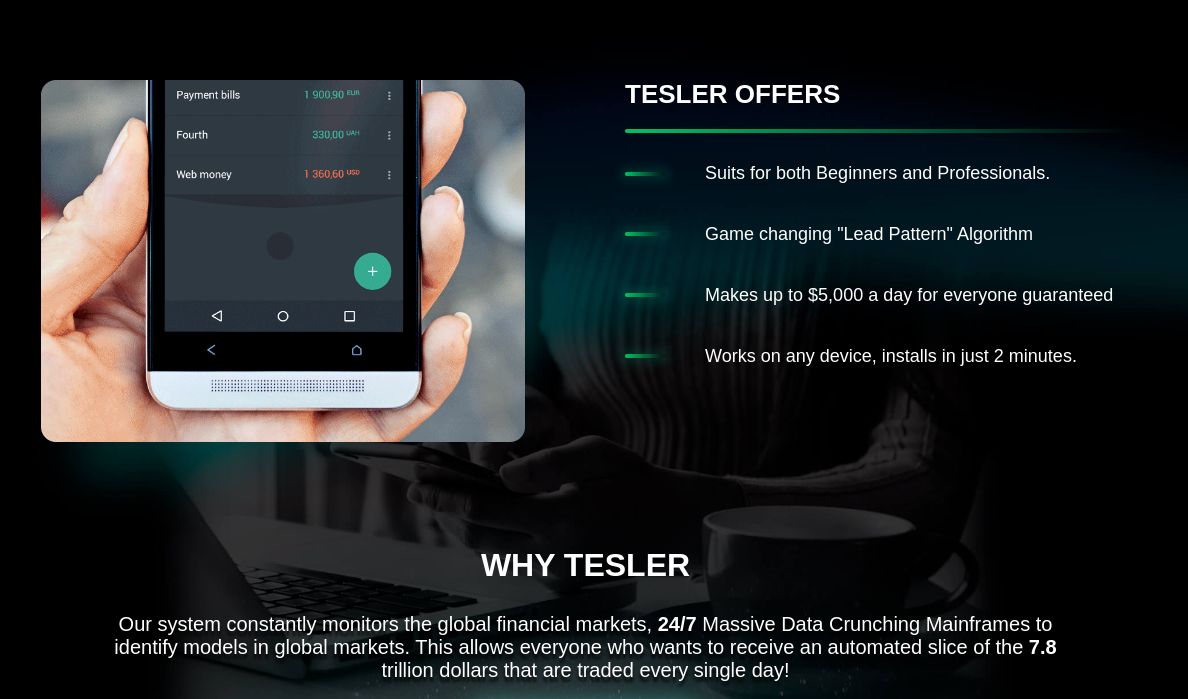 Tesler Review 2022: Scam or not ? - Culturefund Crypto